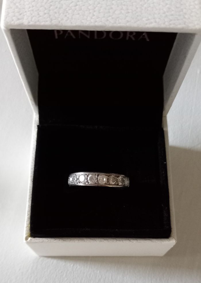 Bague argent zirco blanc