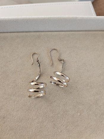 Boucles d'oreille en argent 925