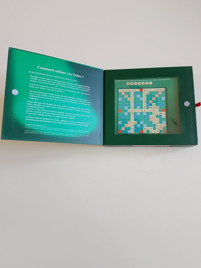Ma boîte scrabble marabout complet - photo numéro 3