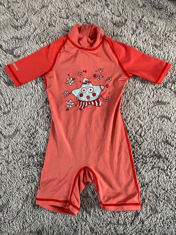 Combinaison rose UPF50+ - Tribord