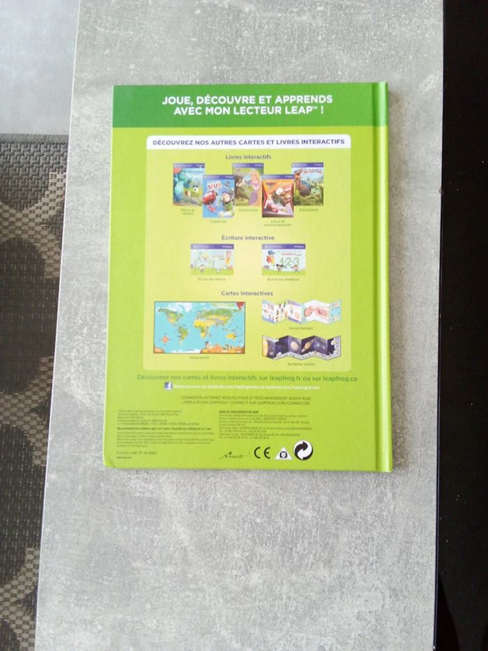Livre leap frog joue découvre apprends - photo numéro 2
