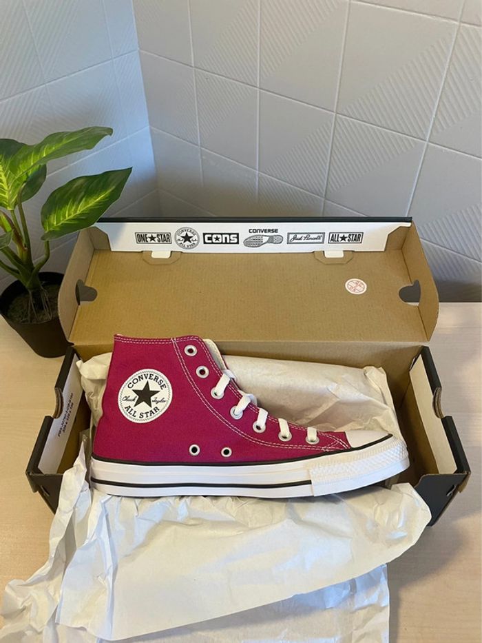Converse Chuck Taylor all star purple / Bordeaux - photo numéro 11
