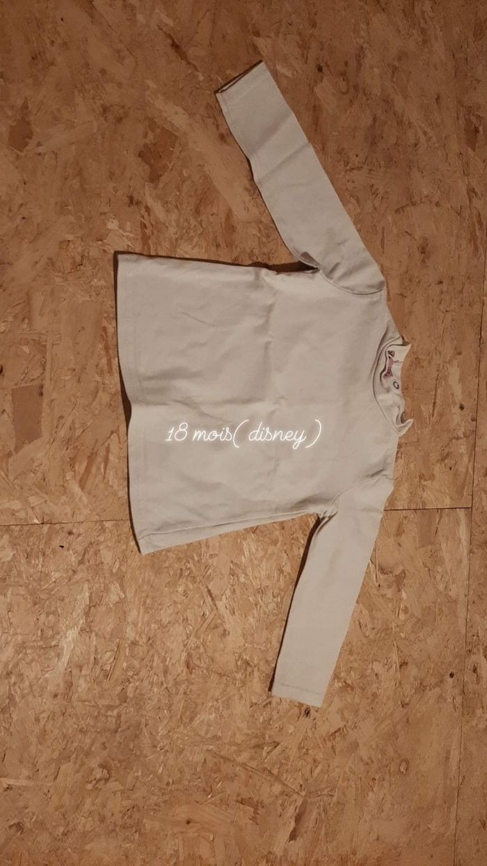 Sous-pull fille 18 mois disney