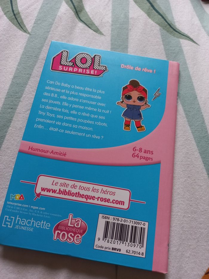 Livre bibliotheque rose L.O.L. surprise lol 6/8 ans tome 10 - photo numéro 2