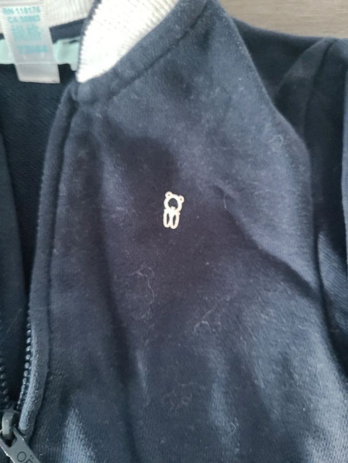 Gilet bleu - photo numéro 3