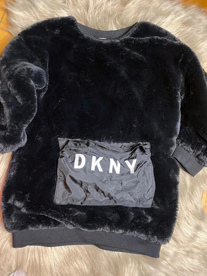 Pull long noir moumoutte dkny