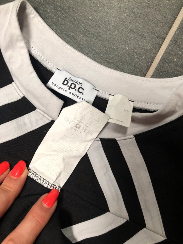 Robe vintage noir et blanc 36/38 - photo numéro 5