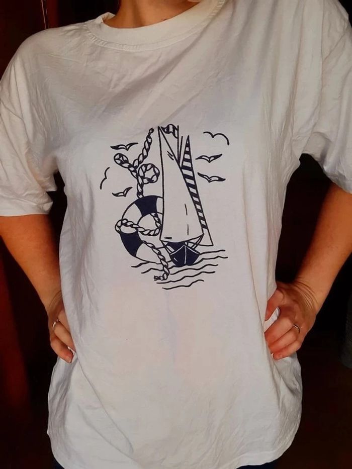 T-shirt pyjama Françoise Saget 46/48 - photo numéro 2