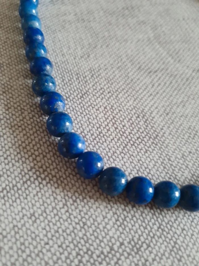 Collier en lapis-lazuli - photo numéro 4