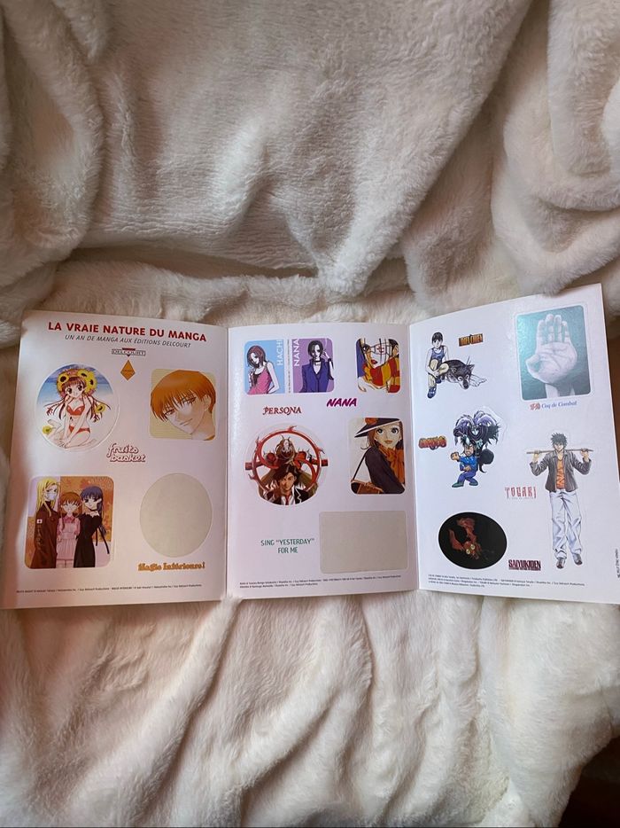 Stickers manga / autocollants manga