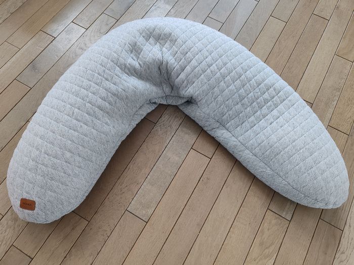 Coussin allaitement Beaba Big Flopsy gris
