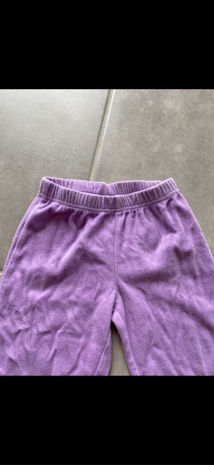 Bas de pyjama velours 6 ans - photo numéro 3
