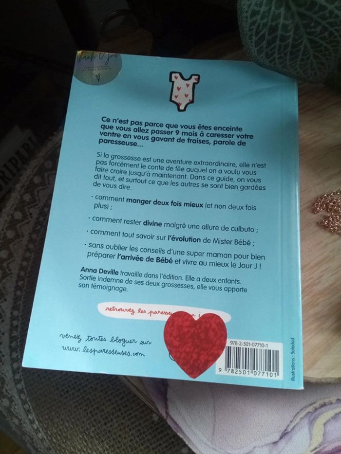 Joli collier sautoir BoLa + livre la grossesse - photo numéro 5