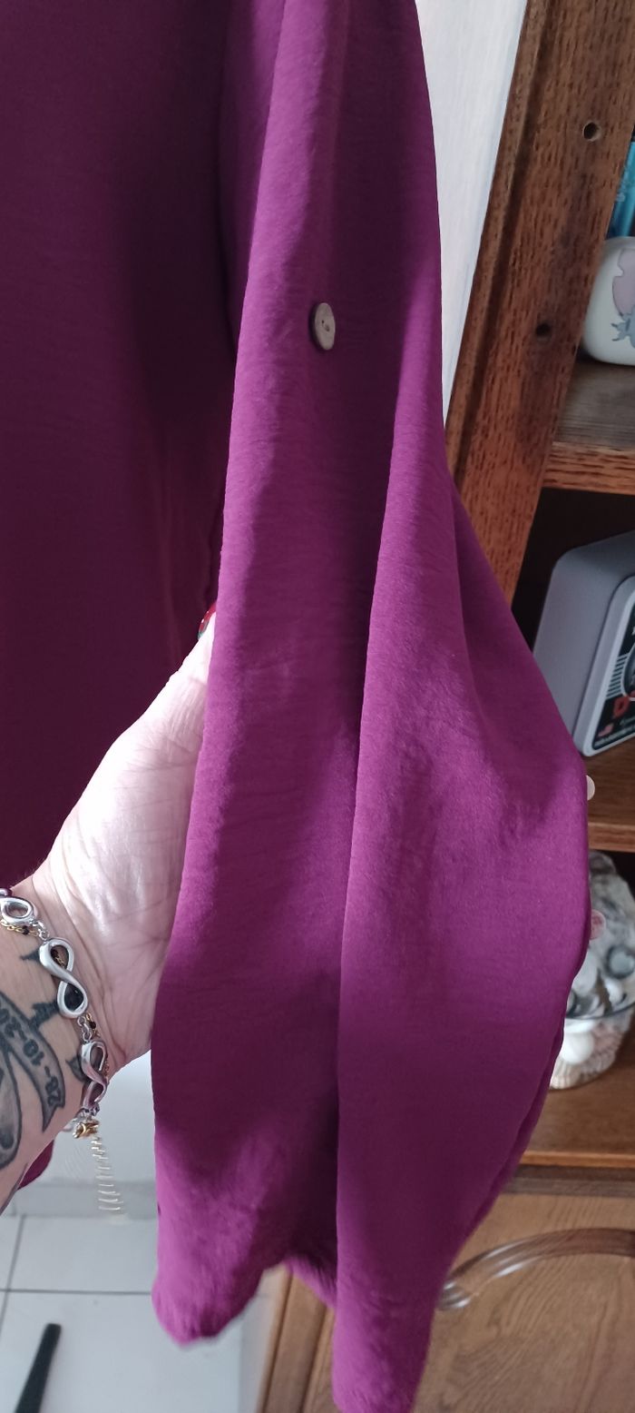 Très jolie blouse manches longues femme T U - photo numéro 4