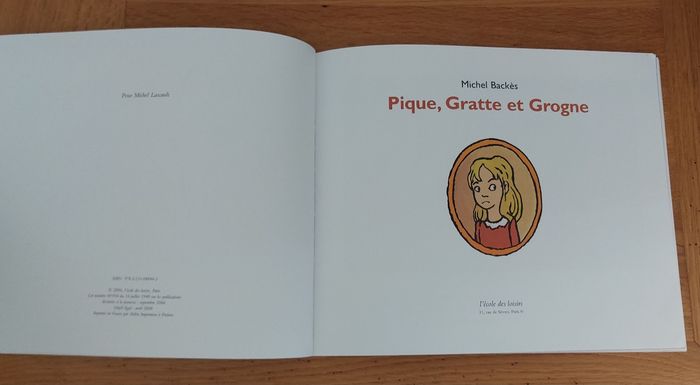 Pique, Gratte et Grogne - l'école des loisirs - photo numéro 2