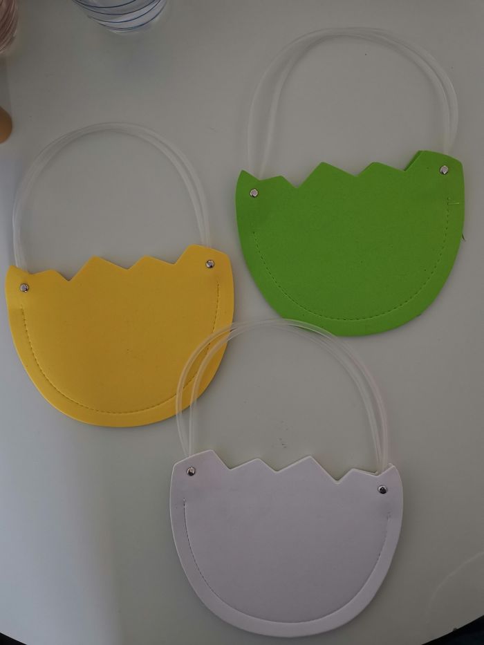 3 petits paniers de Pâques - photo numéro 1