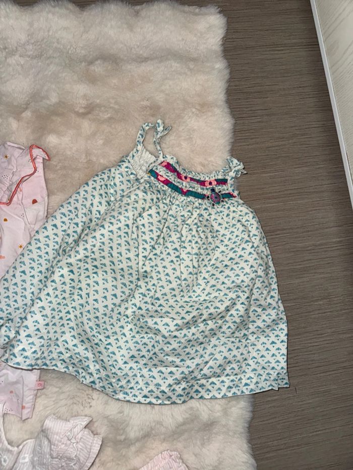 Lot 3 magnifiques robe été 6 mois - photo numéro 2