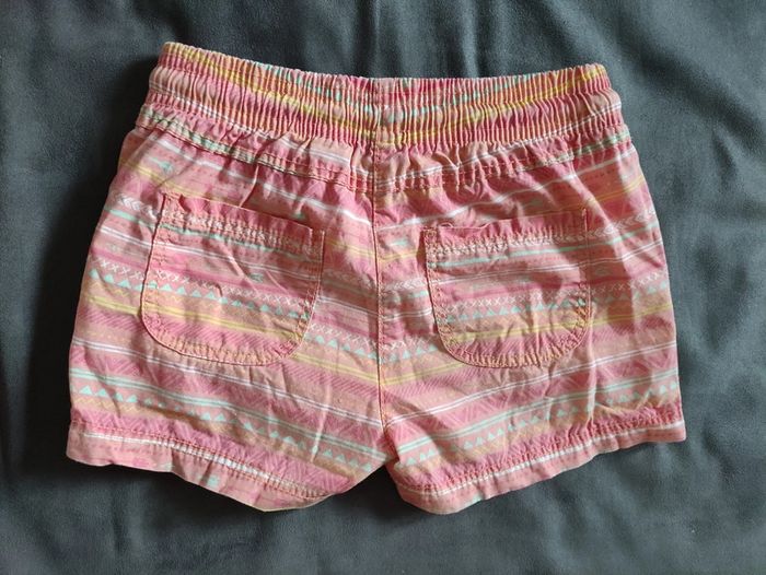 Short orange à rayures 6 ans - photo numéro 2