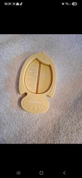 Thermomètre de bain