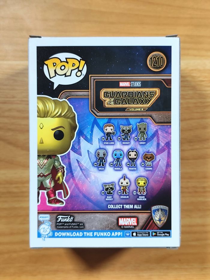 Funko Pop Adam Warlock #1210 (Guardians of the Galaxy Vol.3) - photo numéro 3