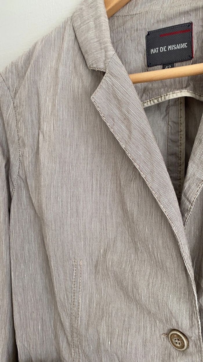 veste Mat de Misaine 42 coton lin - photo numéro 4
