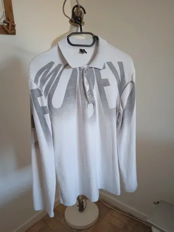 Polo homme blanc