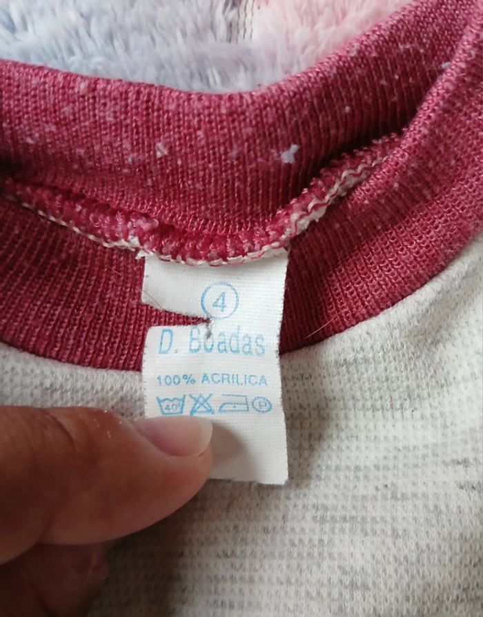 Ensemble Pijama hiver 4 ans - photo numéro 4