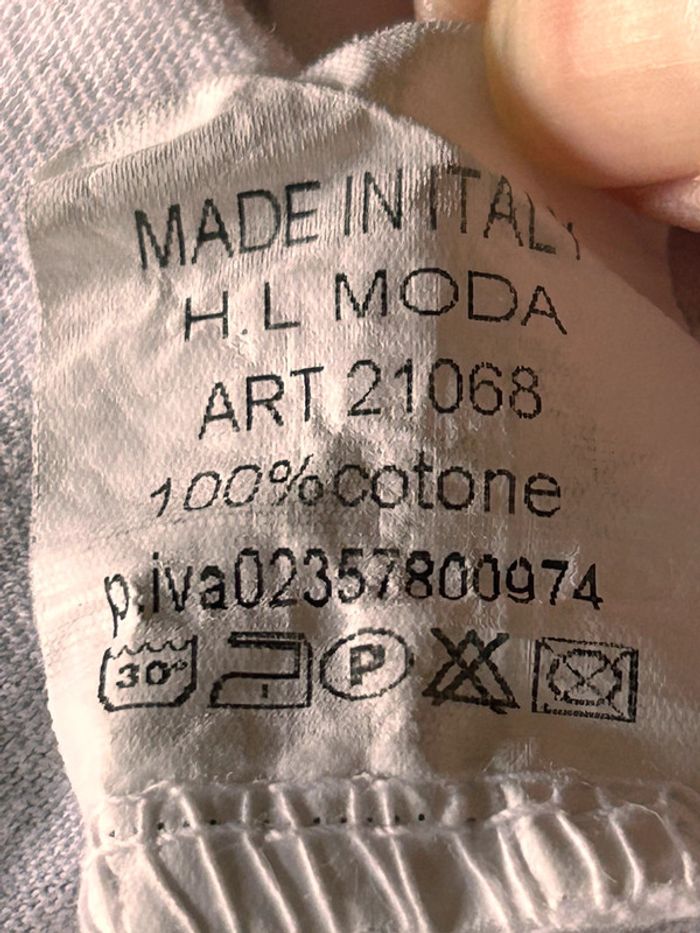 T-shirt manches longues blanc April Vintage - photo numéro 4