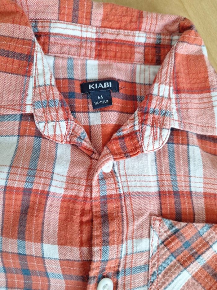 Chemise manches courtes taille 6 ans - photo numéro 3
