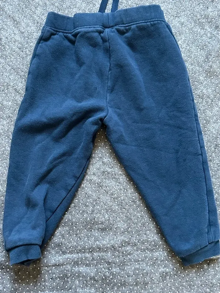 Jogging bleu marine 18/24 mois 92 cm - photo numéro 3