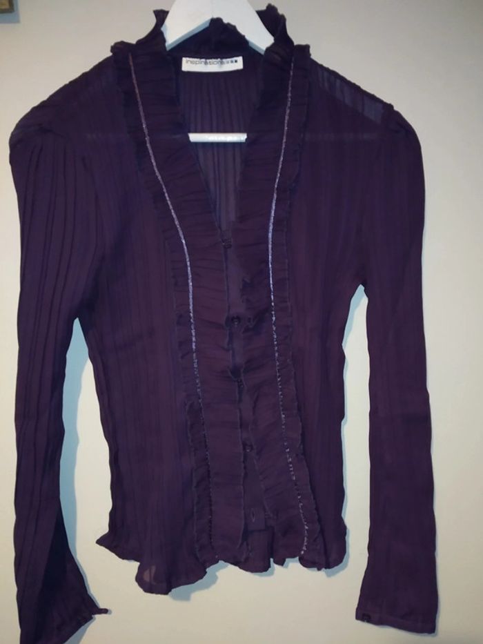Chemisier violine