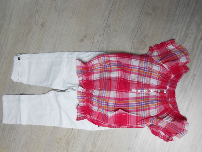 Ensemble  pantacourt + T-shirt