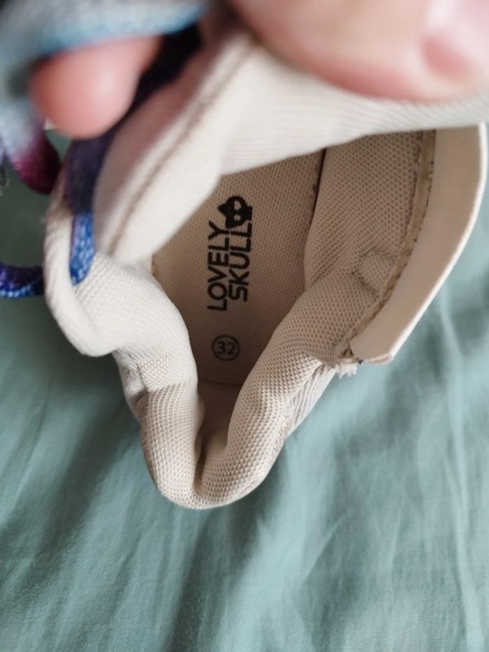 👟 Basket Taille 32 Lovely Skull - photo numéro 4