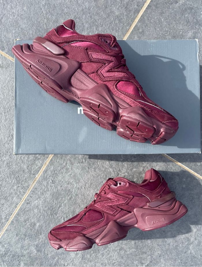 New Balance Burgundy Rouge Satin - Femme 39,5 - photo numéro 3