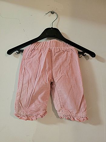 Pantalon bébé fille Rose