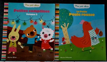 Lot de 2 Livres Mon petit album