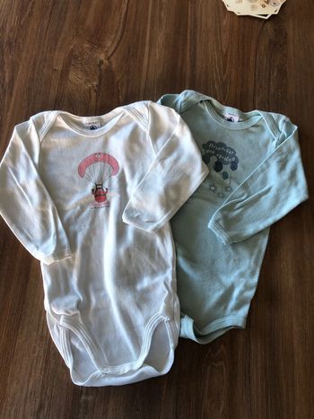 Lot de 2 body 18 mois