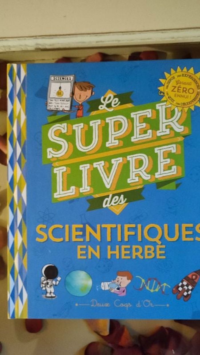 Livre scientifiques en herbe