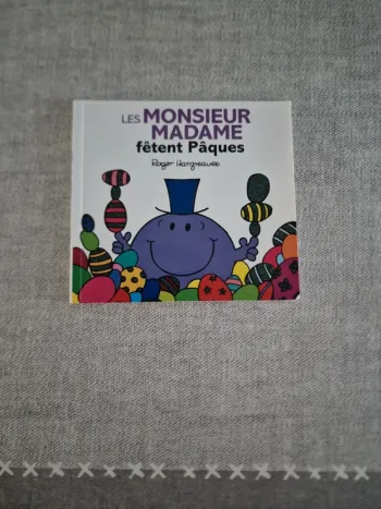Livre les Monsieur Madame fêtent pâques
