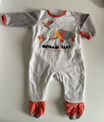 pyjama bébé 3 mois Origami