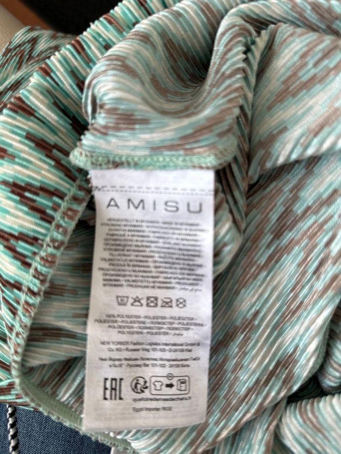 Pantalon large fluide taille élastiquée - photo numéro 3