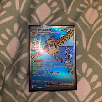 carte pokémon roucarnage ex 226/197