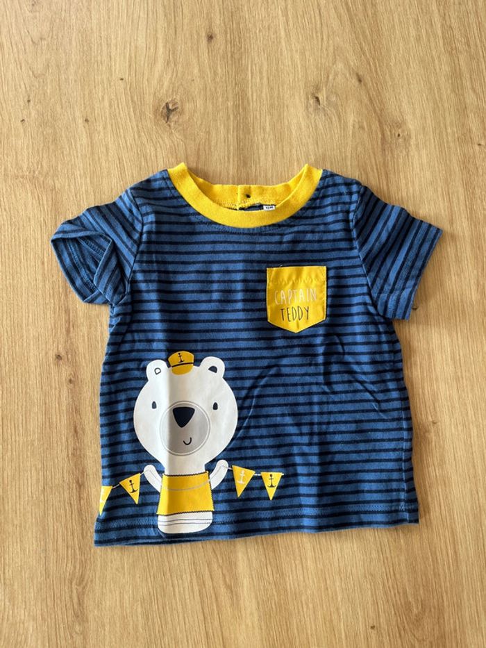 Ensemble bleu et jaune été - photo numéro 3