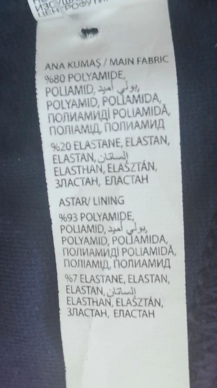 Haut de maillot de bain tropical bleu turquoise rose Taille 34 Penti - photo numéro 15