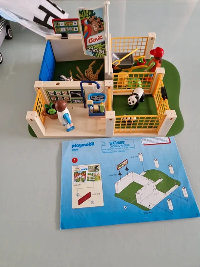 Playmobil clinique zoo