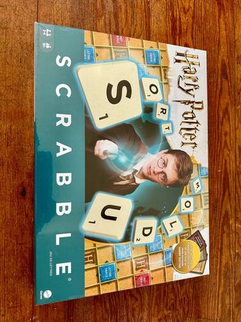 NEUF sois blister jeu de société Scrabble édition Harry Potter spéciale lettres