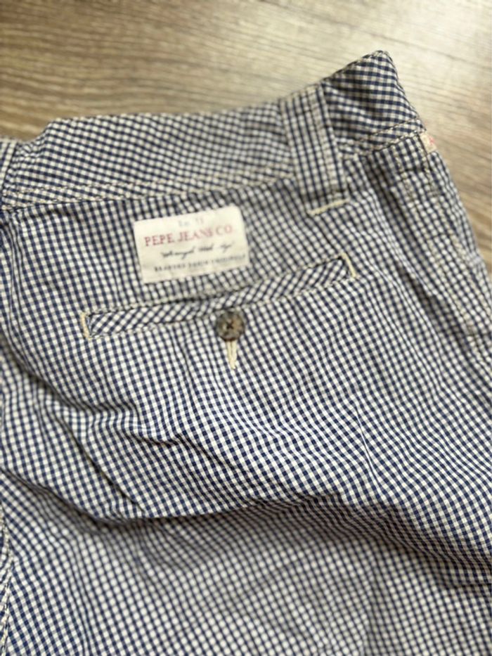 Bermuda Pepe jeans à carreaux - taille US32 équivalent à un 42/XL - en très bon état - photo numéro 8