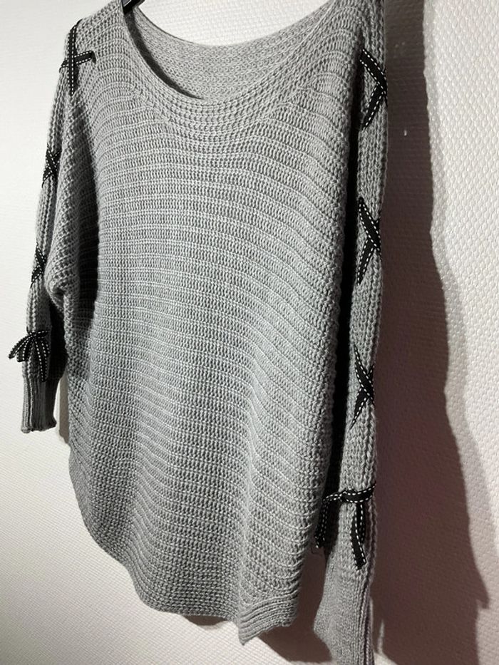 Pull à laçage femme taille unique (38-42)- rzfashion - neuf avec étiquette - photo numéro 2