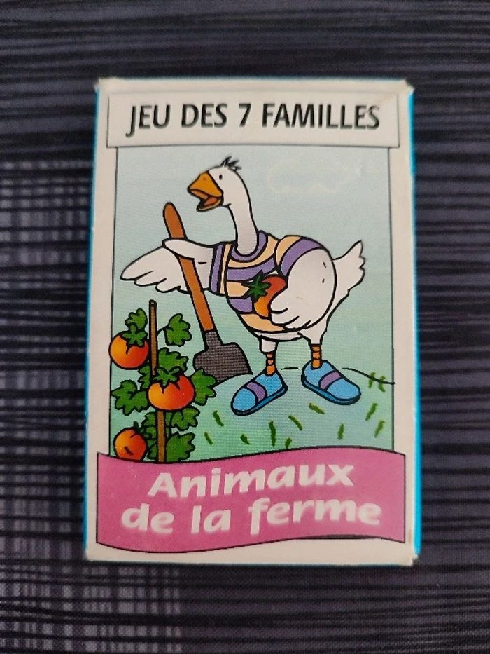 Jeu de 7 familles - animaux de la ferme
