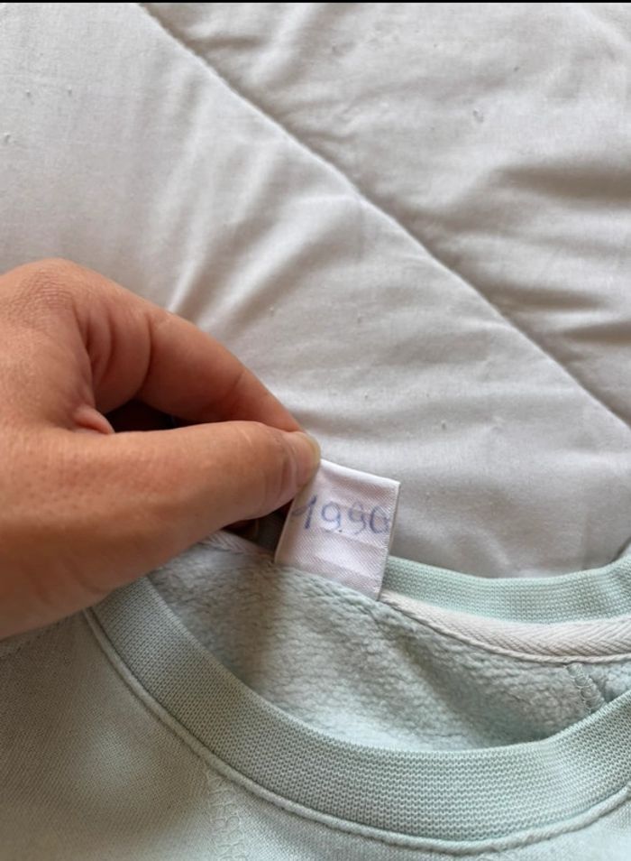 Pull sweat léger col rond Lacoste live bleu clair intérieur polaire devanlay taille S/36 - photo numéro 11